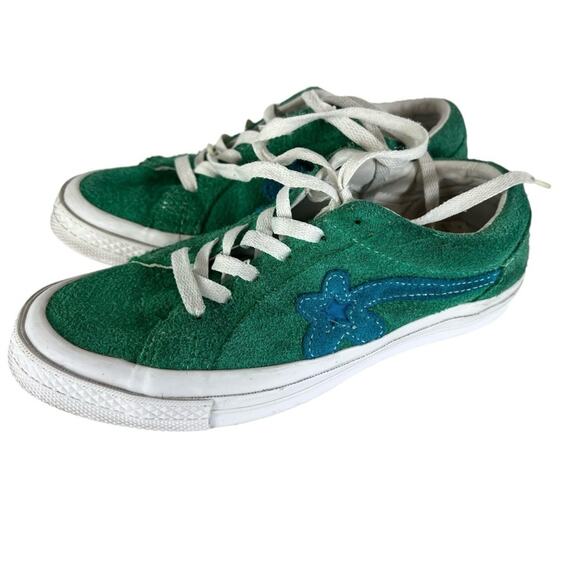Converse Tyler, the Creator Golf Le Fleur One Star Jolly Green “Hairy” M4 / W6 - Picture 6 of 10
